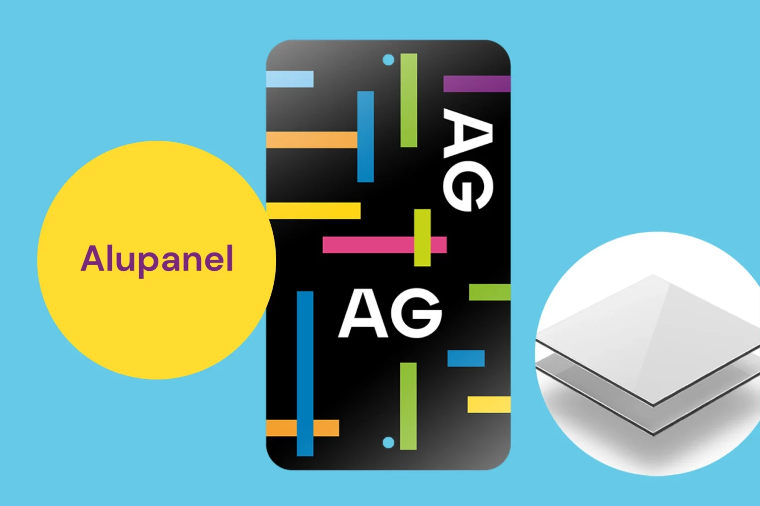 enseigne alupanel